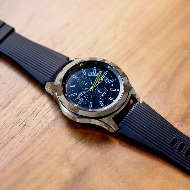برچسب ماهوت طرح Army-Desert مناسب برای ساعت هوشمند سامسونگ Galaxy Watch 46mm