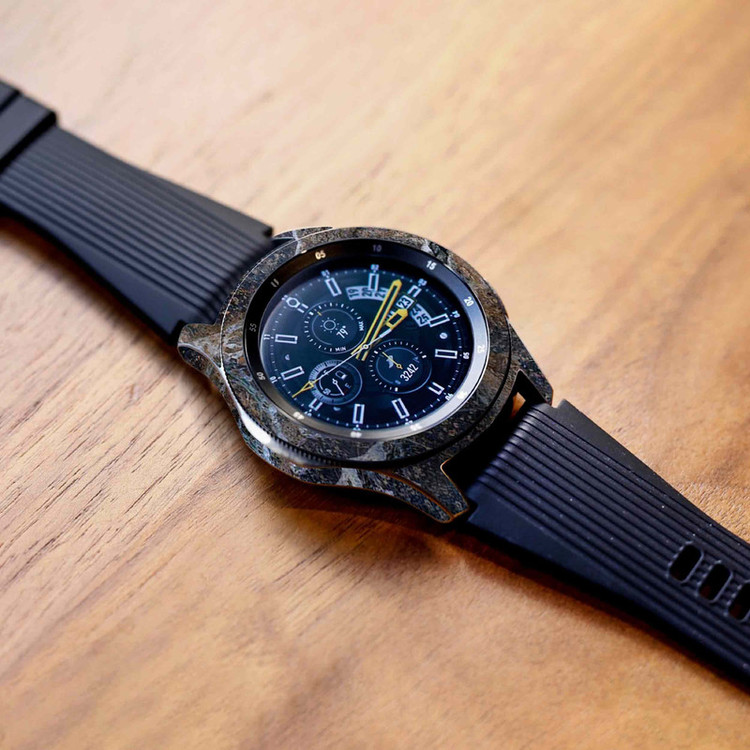 برچسب ماهوت طرح Earth-White-Marble مناسب برای ساعت هوشمند سامسونگ Galaxy Watch 46mm