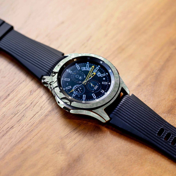 برچسب ماهوت طرح Nastaliq-3 مناسب برای ساعت هوشمند سامسونگ Galaxy Watch 46mm