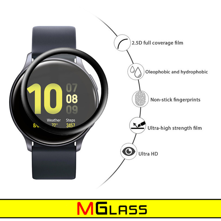 محافظ صفحه نمایش نانو ام گلس مدل NMG مناسب برای ساعت هوشمند سامسونگ Watch Active 44mm بسته سه عددی