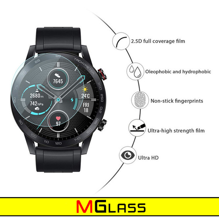 محافظ صفحه نمایش شیشهای ام گلس مدل SH-MG مناسب برای ساعت هوشمند شیائومی Maimo Watch R بسته سه عددی