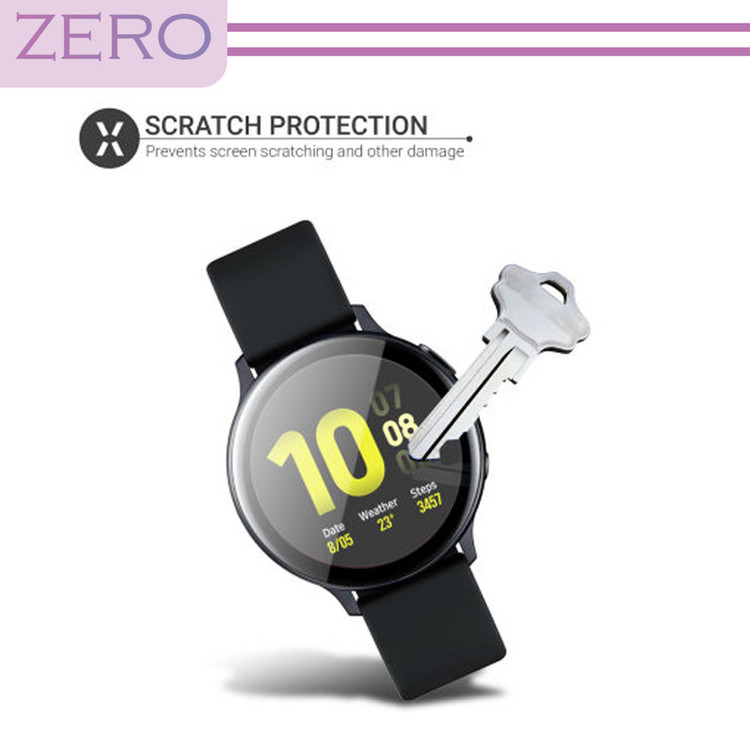 محافظ صفحه نمایش نانو زیرو مدل NZO مناسب برای ساعت هوشمند سامسونگ Galaxy Watch 4 40mm بسته سه عددی