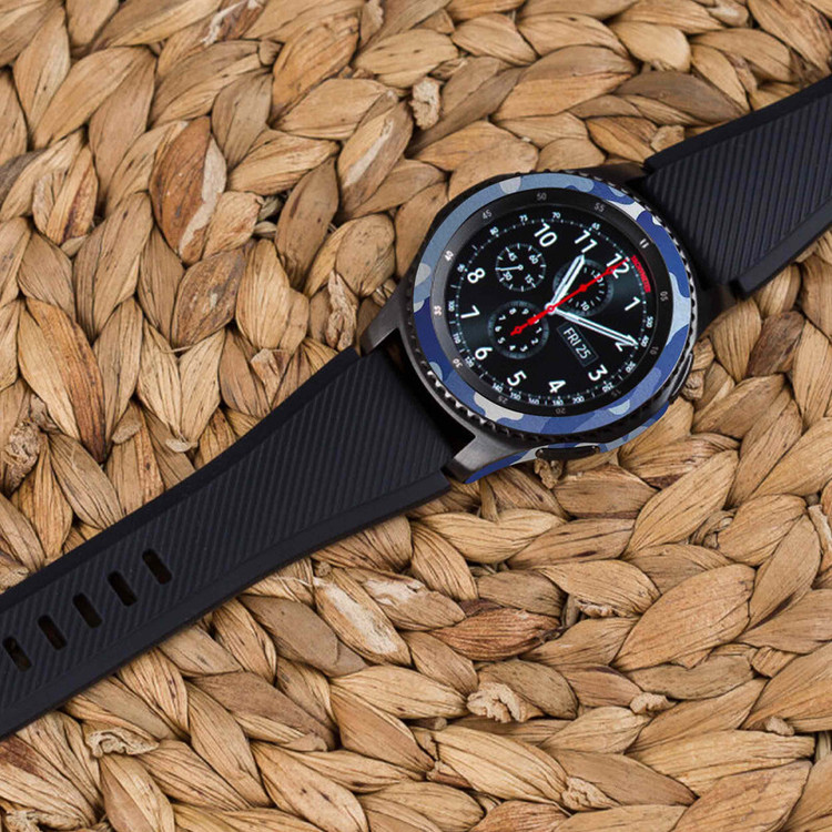 برچسب ماهوت طرح Army-Winter مناسب برای ساعت هوشمند سامسونگ Galaxy Gear S3 Frontier