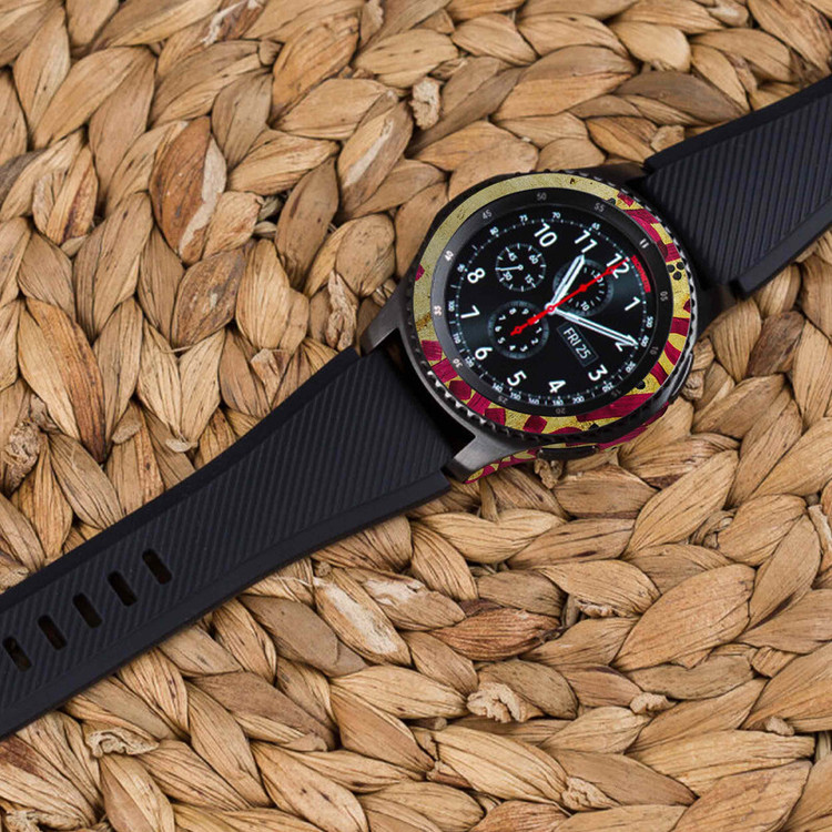 برچسب ماهوت طرح Nastaliq-5 مناسب برای ساعت هوشمند سامسونگ Galaxy Gear S3 Frontier