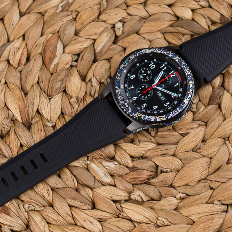 برچسب ماهوت طرح Iran-Tile1 مناسب برای ساعت هوشمند سامسونگ Galaxy Gear S3 Frontier