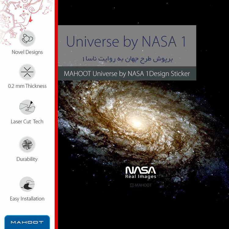 برچسب ماهوت طرح Universe-by-NASA-1 مناسب برای ساعت هوشمند سامسونگ Galaxy Gear S3 Frontier