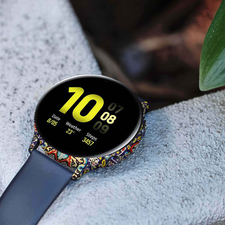برچسب ماهوت طرح Iran-Tile6 مناسب برای ساعت هوشمند سامسونگ Galaxy Watch Active 2 44mm