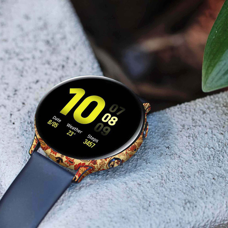 برچسب ماهوت طرح Iran-Carpet2 مناسب برای ساعت هوشمند سامسونگ Galaxy Watch Active 2 44mm