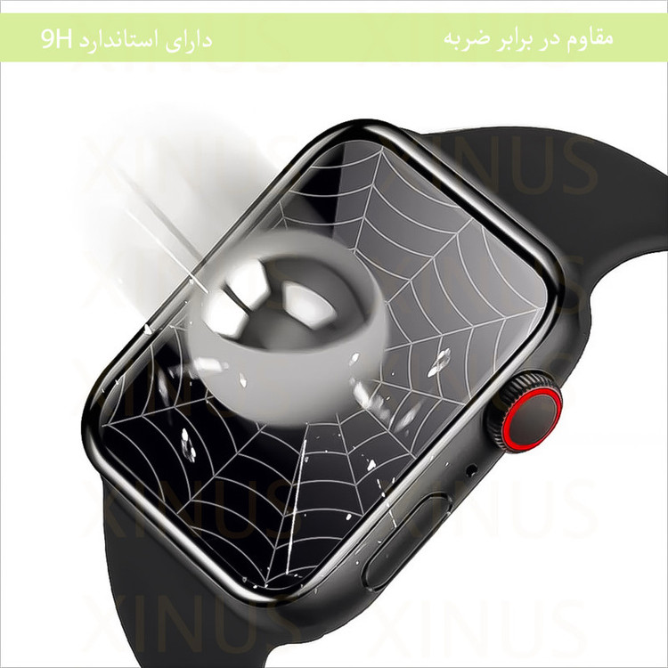 محافظ صفحه نمایش ژینوس مدل XWPM مناسب برای ساعت هوشمند میبرو Lite