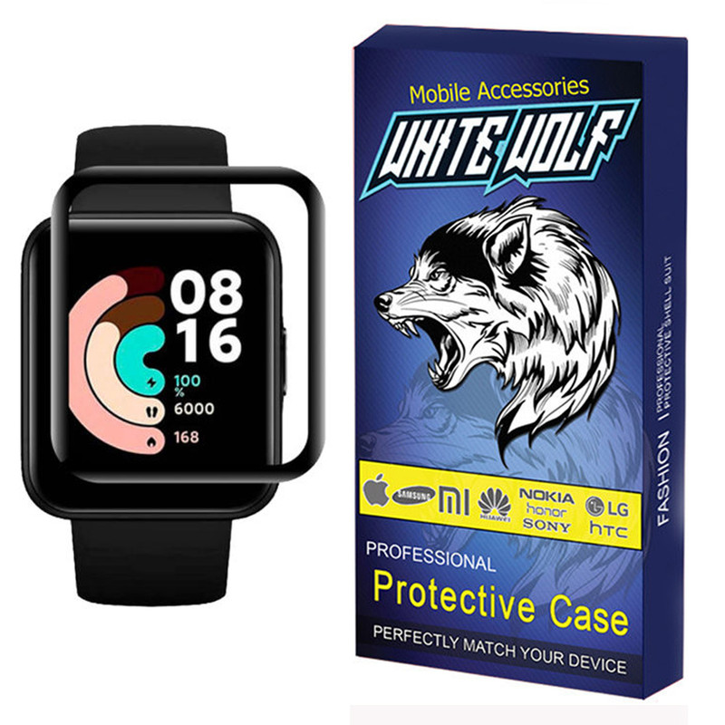 محافظ صفحه نمایش وایت ولف مدل W-PWM مناسب برای ساعت هوشمند شیائومی Redmi Watch 2 Lite