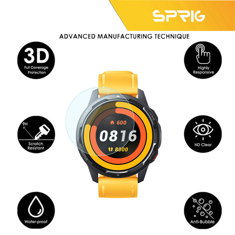 محافظ صفحه نمایش اسپریگ مدل SPG مناسب برای ساعت هوشمند سامسونگ Galaxy Watch 4 40mm بسته دو عددی