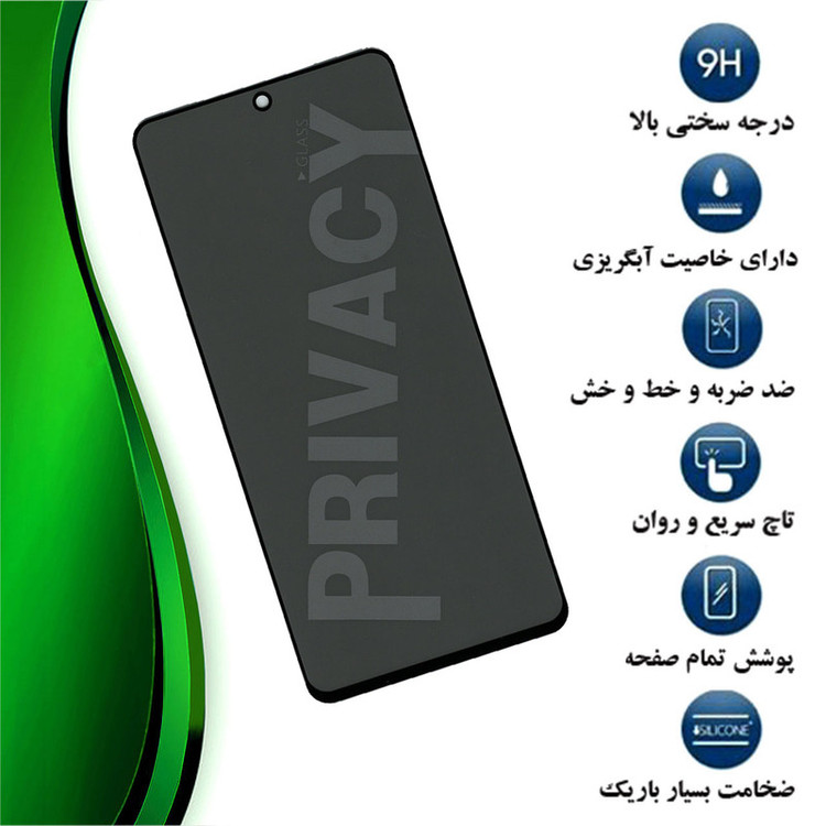 محافظ صفحه نمایش حریم شخصی تراستکتور مدل PFTA مناسب برای گوشی موبایل شیائومی Poco F4 GT