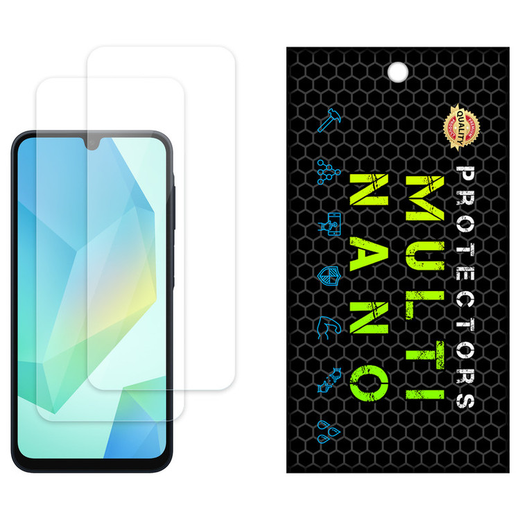 محافظ صفحه نمایش مولتی نانو مدل X-S2N مناسب برای گوشی موبایل سامسونگ Galaxy A16 بسته دو عددی