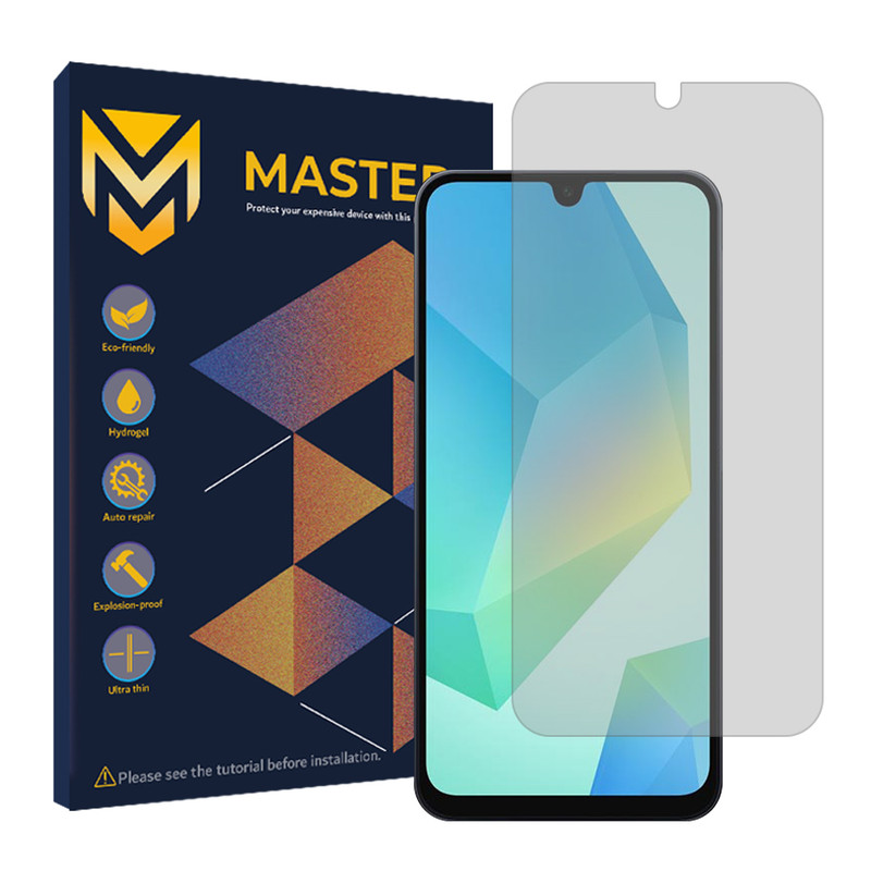 محافظ صفحه نمایش شفاف مستر مدل Resistant مناسب برای گوشی موبایل سامسونگ Galaxy A16