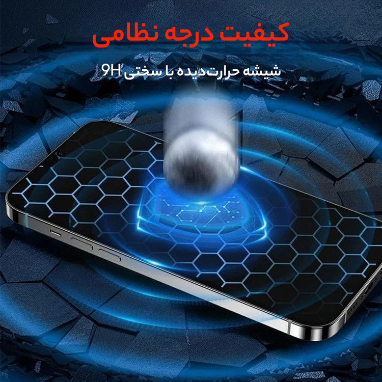 محافظ صفحه نمایش بوف مدل 5D مناسب برای گوشی موبایل Galaxy S24 FE/ A55 / A35