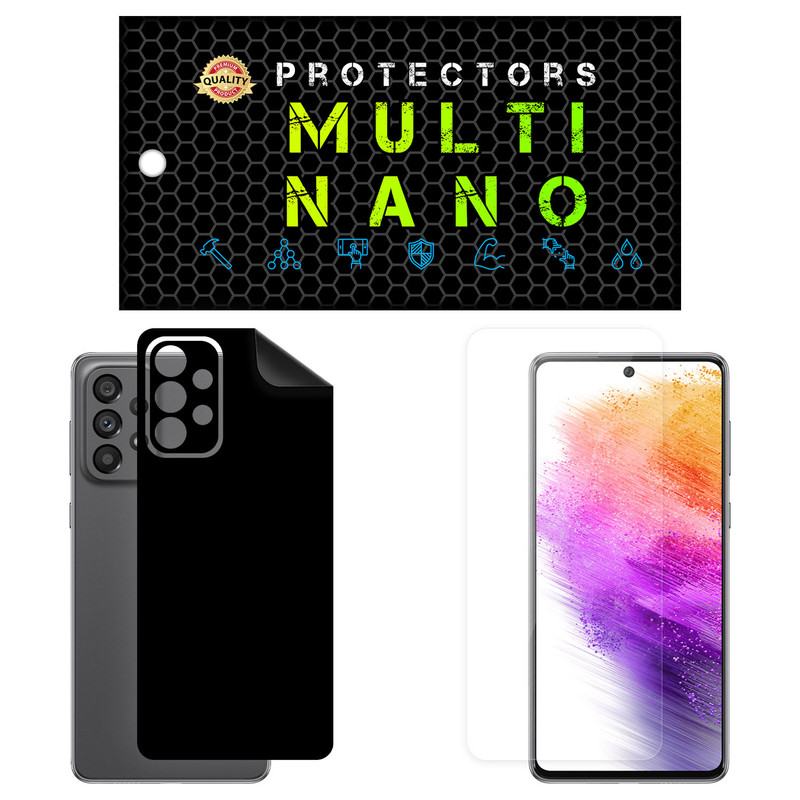 محافظ صفحه نمایش مولتی نانو مدل X-SFM مناسب برای گوشی موبایل سامسونگ Galaxy A73 5G به همراه برچسب پوششی