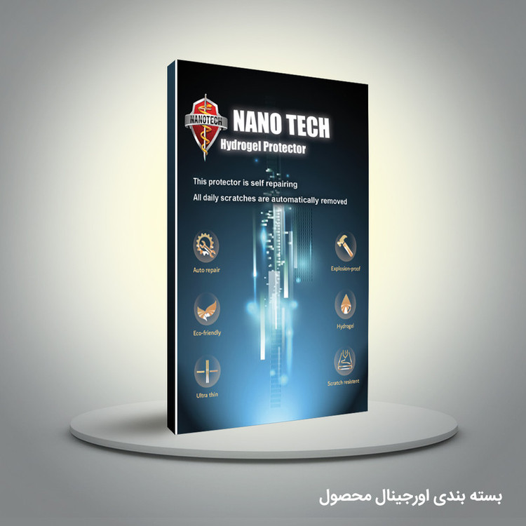 محافظ صفحه نمایش شفاف نانو تک مدل Tough مناسب برای گوشی موبایل آنر X9c به همراه محافظ پشت گوشی