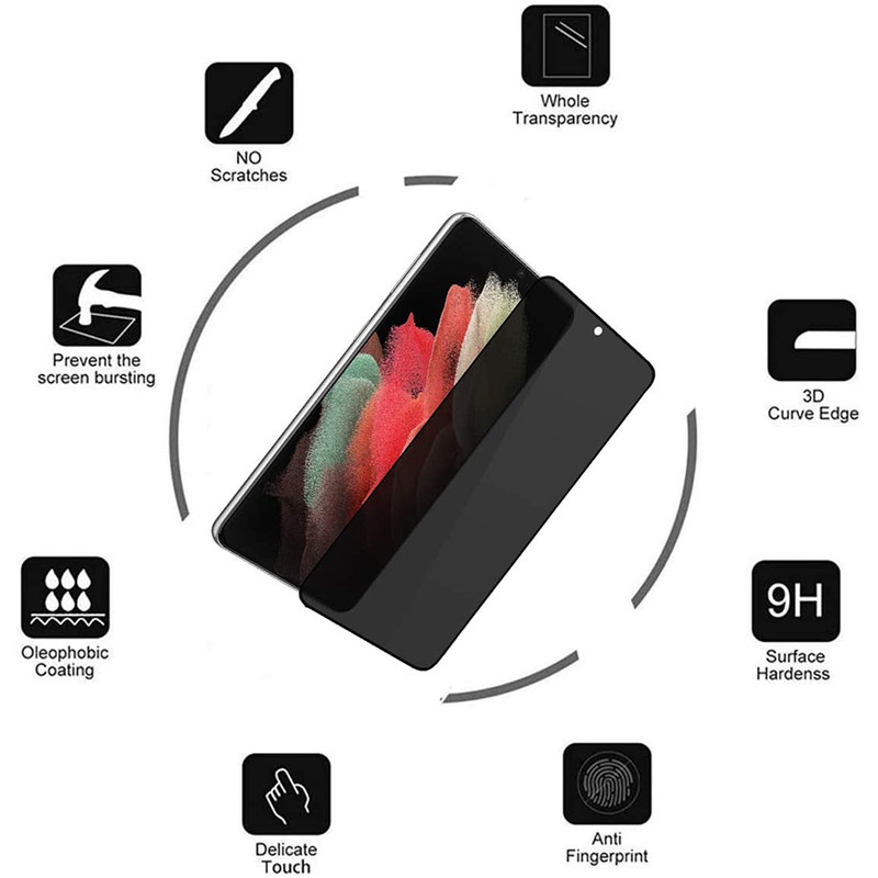 محافظ صفحه نمایش حریم شخصی بادیگارد مدل HydroGel مناسب برای گوشی موبایل سامسونگ Galaxy S22 Ultra به همراه محافظ پشت گوشی