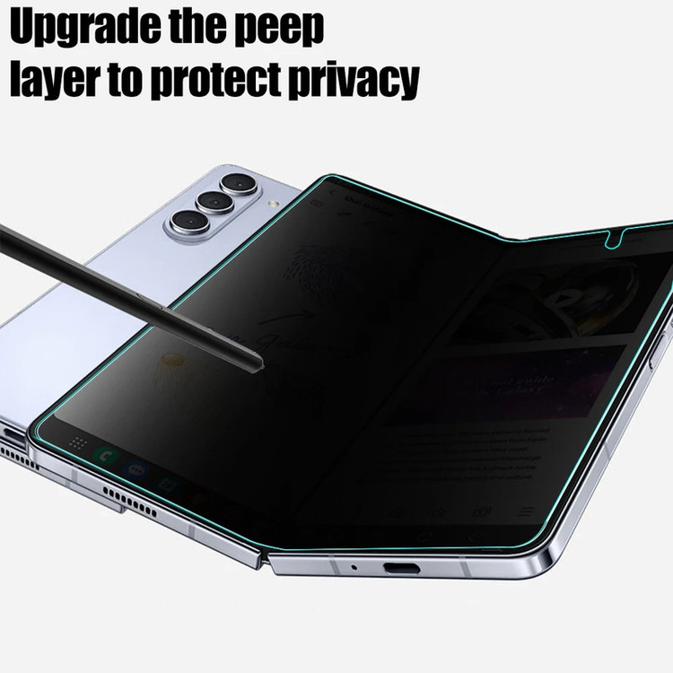 محافظ صفحه نمایش حریم شخصی مدل Hydrogel Big مناسب برای گوشی موبایل سامسونگ Galaxy Z Fold 4 / Z Fold 5