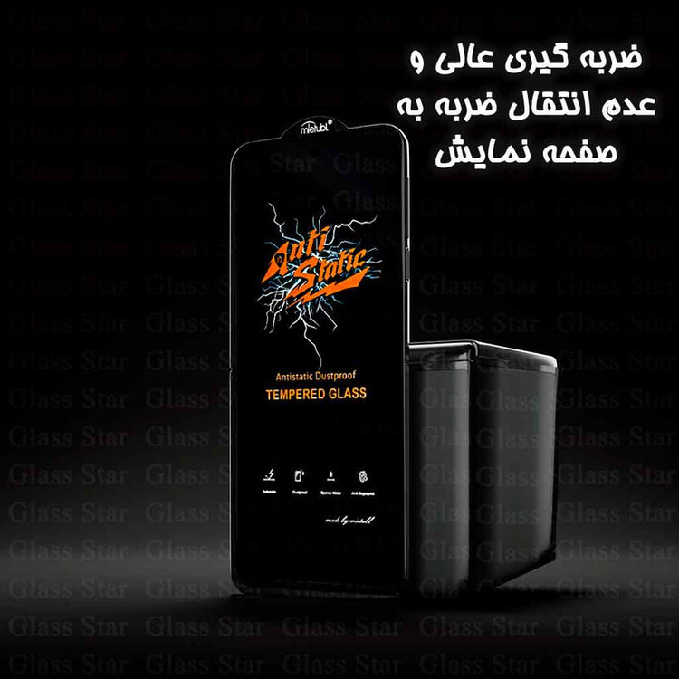 محافظ صفحه نمایش آنتی استاتیک گلس استار مدل ANTIDUSTSNW مناسب برای گوشی موبایل موتورولا G35
