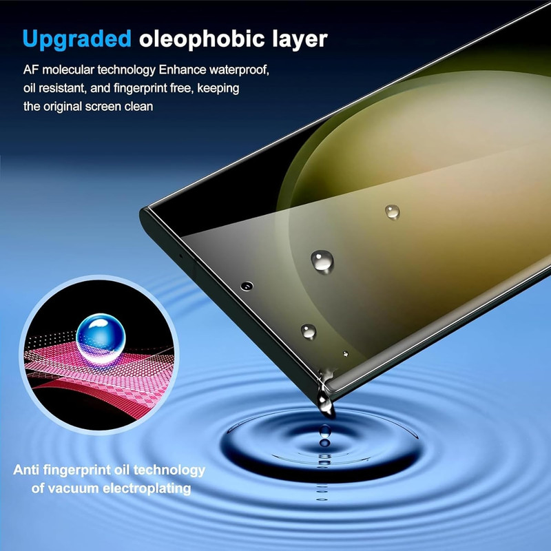 محافظ صفحه نمایش حریم شخصی بادیگارد مدل HydroGel مناسب برای گوشی موبایل سامسونگ Galaxy S24 Ultra