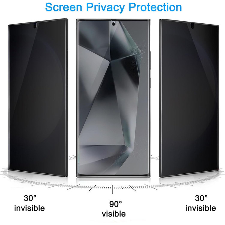 محافظ صفحه نمایش حریم شخصی بادیگارد مدل HydroGel مناسب برای گوشی موبایل سامسونگ Galaxy S24 Ultra