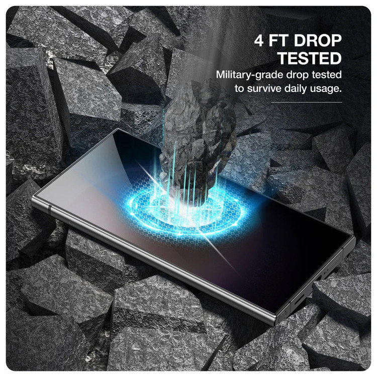محافظ صفحه نمایش حریم شخصی بادیگارد مدل HydroGel مناسب برای گوشی موبایل سامسونگ Galaxy S24 Ultra