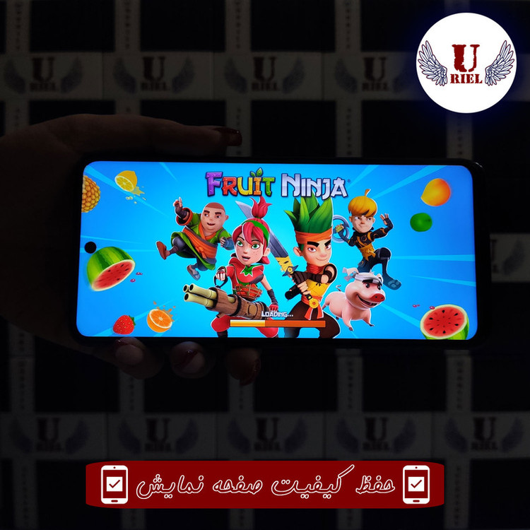 محافظ صفحه نمایش سرامیکی یوریل مدل UCR مناسب برای گوشی موبایل شیائومی Poco X7 Pro بسته چهار عددی