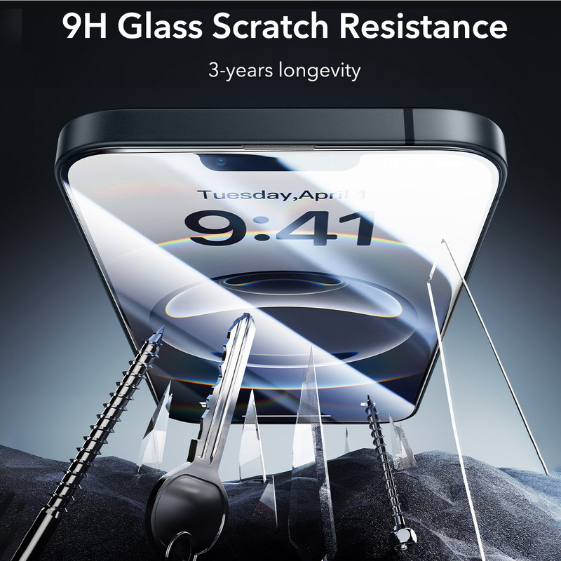 محافظ صفحه نمایش بادیگارد مدل Clear مناسب برای گوشی موبایل اپل iPhone 16e / 13 / 13 Pro / 14