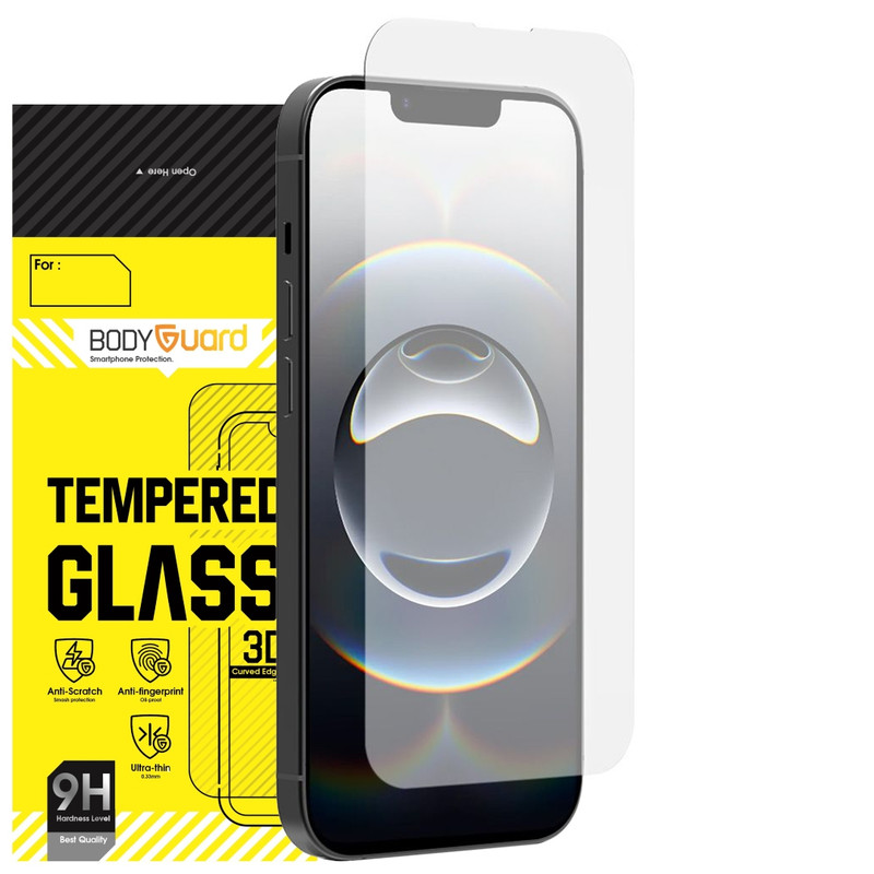محافظ صفحه نمایش بادیگارد مدل Clear مناسب برای گوشی موبایل اپل iPhone 16e / 13 / 13 Pro / 14