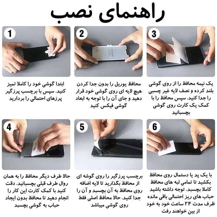 محافظ پشت گوشی هیدروژل یوریل مدل Back-HG مناسب برای گوشی موبایل شیائومی 13T Pro