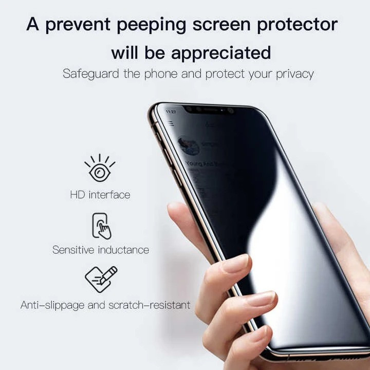 محافظ صفحه نمایش حریم شخصی اپیکوی مدل Alpha مناسب برای گوشی موبایل سامسونگ Galaxy A56/A36/S24 FE