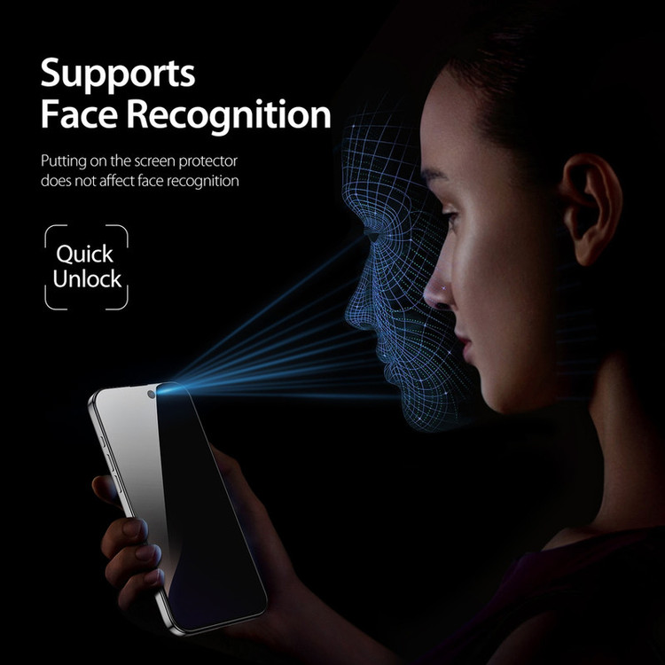 محافظ صفحه نمایش حریم شخصی بادیگارد مدل Pip 2 مناسب برای گوشی موبایل اپل iPhone 16 Pro