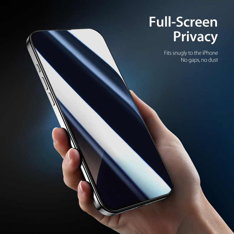 محافظ صفحه نمایش حریم شخصی بادیگارد مدل Pip 2 مناسب برای گوشی موبایل اپل iPhone 16 Pro