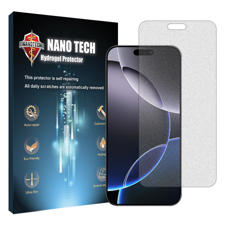 محافظ صفحه نمایش مات نانو تک مدل Tough مناسب برای گوشی موبایل اپل iPhone 16 Pro Max