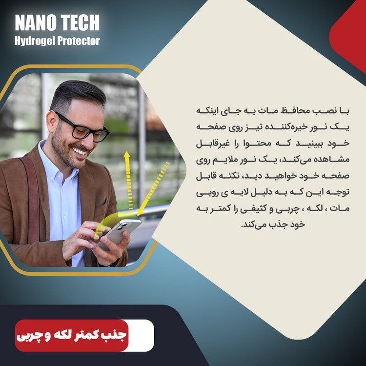 محافظ صفحه نمایش مات نانو تک مدل Tough مناسب برای گوشی موبایل اپل iPhone 16 Pro Max