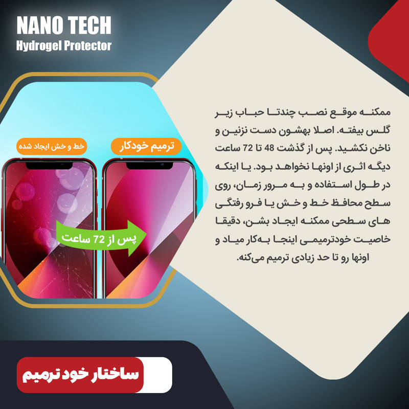 محافظ صفحه نمایش شفاف نانو تک مدل Tough مناسب برای گوشی موبایل سامسونگ Galaxy A56
