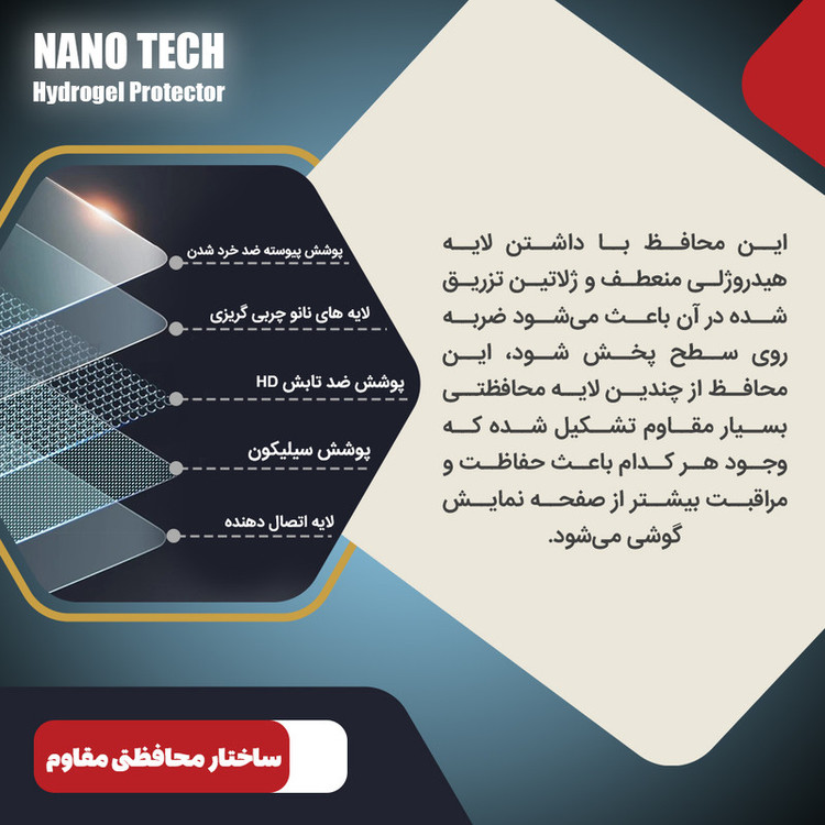 محافظ صفحه نمایش شفاف نانو تک مدل Tough مناسب برای گوشی موبایل سامسونگ Galaxy A56