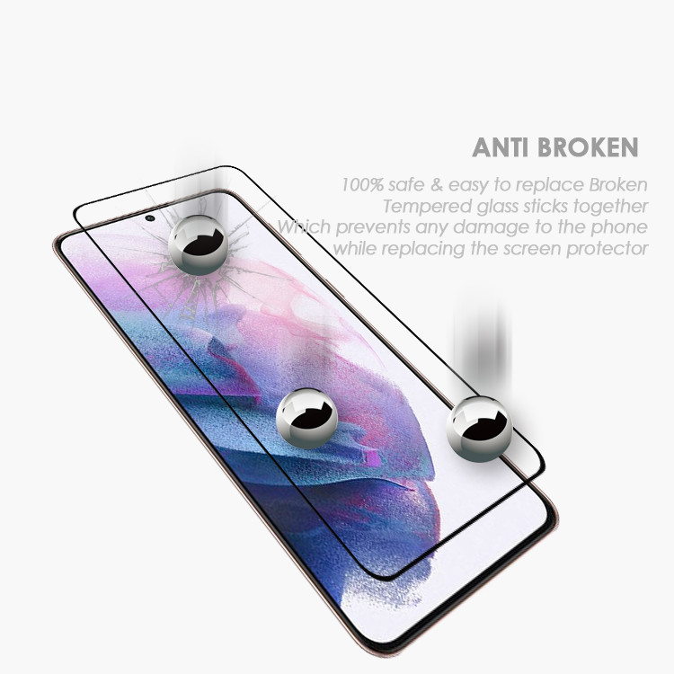 محافظ صفحه نمایش شیشه ای بادیگارد مدل FS مناسب برای گوشی موبایل سامسونگ Galaxy S22