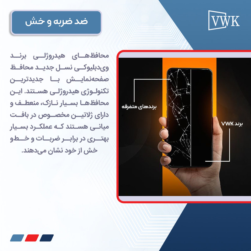 محافظ صفحه نمایش شفاف وی دبلیو کی مدل Tough مناسب برای گوشی موبایل آنر 200