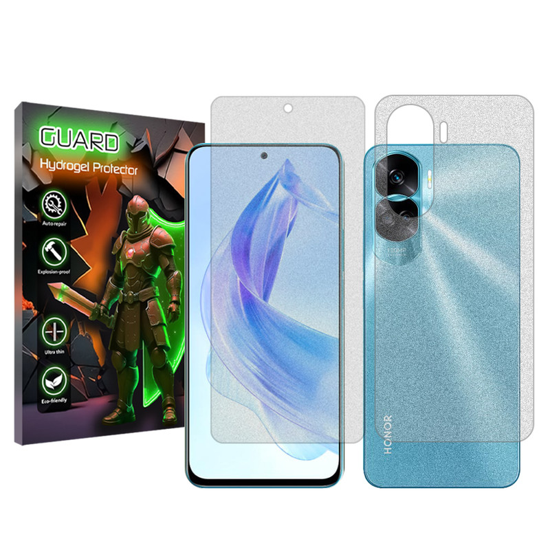 محافظ صفحه نمایش مات گارد مدل Tough مناسب برای گوشی موبایل آنر 90 Lite به همراه محافظ پشت گوشی