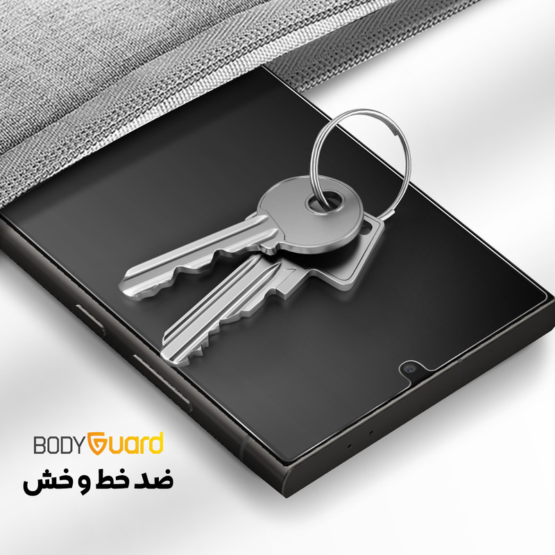 محافظ صفحه نمایش بادیگارد مدل Clear مناسب برای گوشی موبایل سامسونگ GALAXY S25 Ultra