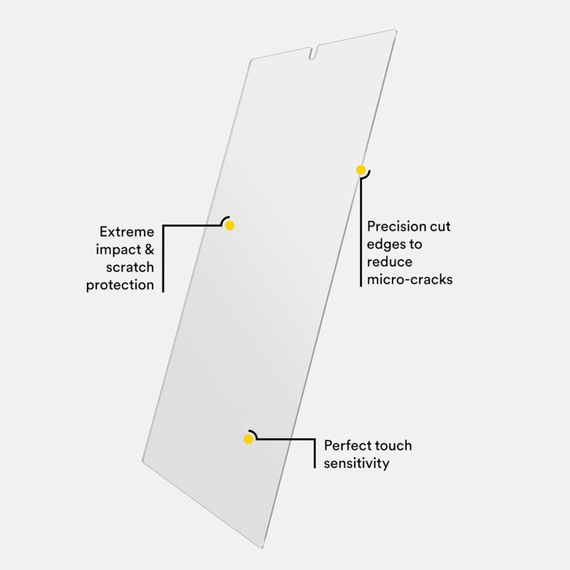 محافظ صفحه نمایش بادیگارد مدل Clear مناسب برای گوشی موبایل سامسونگ GALAXY S25 Ultra