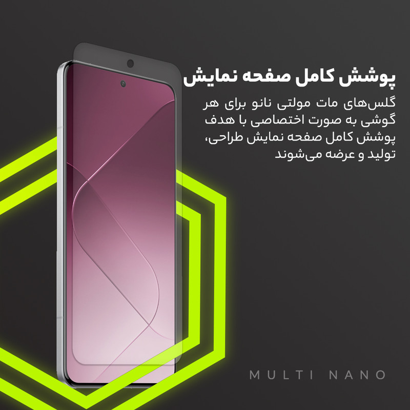 محافظ صفحه نمایش مات مولتی نانو مدل X-S1M مناسب برای گوشی موبایل ناتینگ Phone 2a