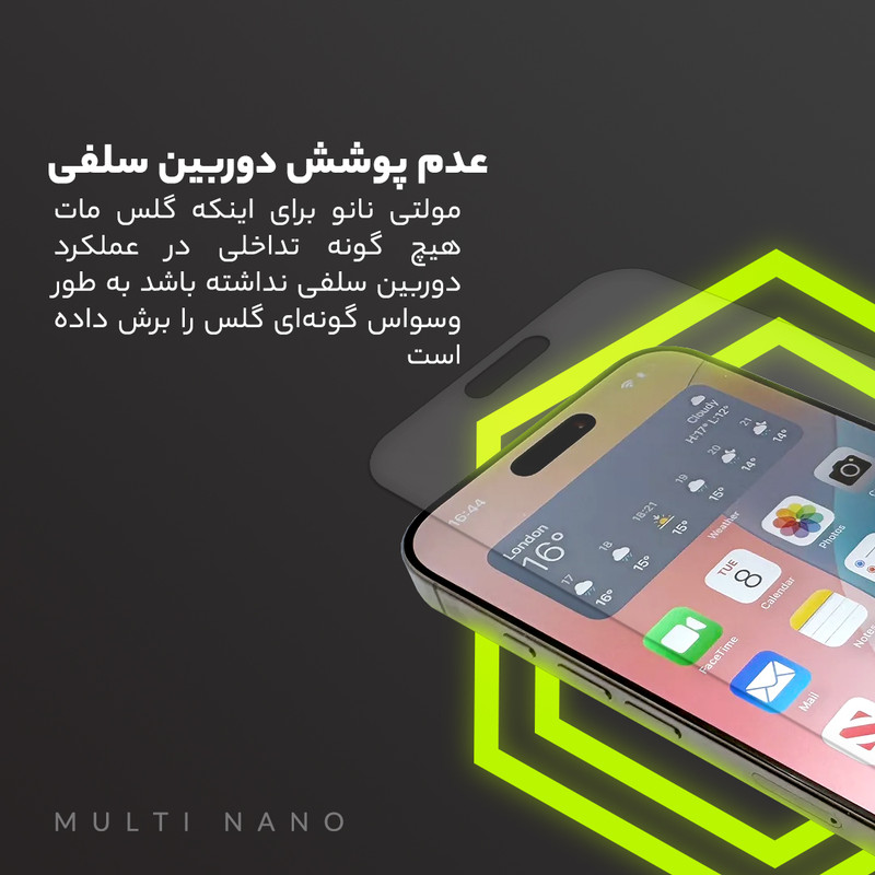 محافظ صفحه نمایش مات مولتی نانو مدل X-S1M مناسب برای گوشی موبایل ناتینگ Phone 2a