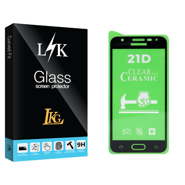محافظ صفحه نمایش سرامیکی ال کا جی مدل LK Glass مناسب برای گوشی موبایل سامسونگ Galaxy J5PRIME