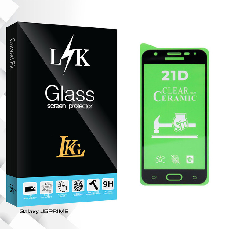 محافظ صفحه نمایش سرامیکی ال کا جی مدل LK Glass مناسب برای گوشی موبایل سامسونگ Galaxy J5PRIME