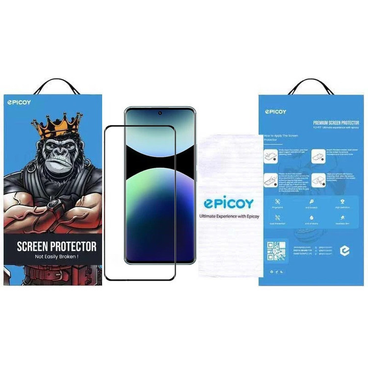 محافظ صفحه نمایش اپیکوی مدل FullGlass Kamo مناسب برای گوشی موبایل شیائومی Redmi Note 14 Pro Plus/13 Pro Plus/ Note 14 Pro 5G / Poco X7