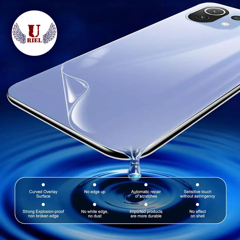 محافظ پشت گوشی یوریل مدل گلس Back-HG مناسب برای گوشی موبایل شیائومی Redmi Note 14 4G