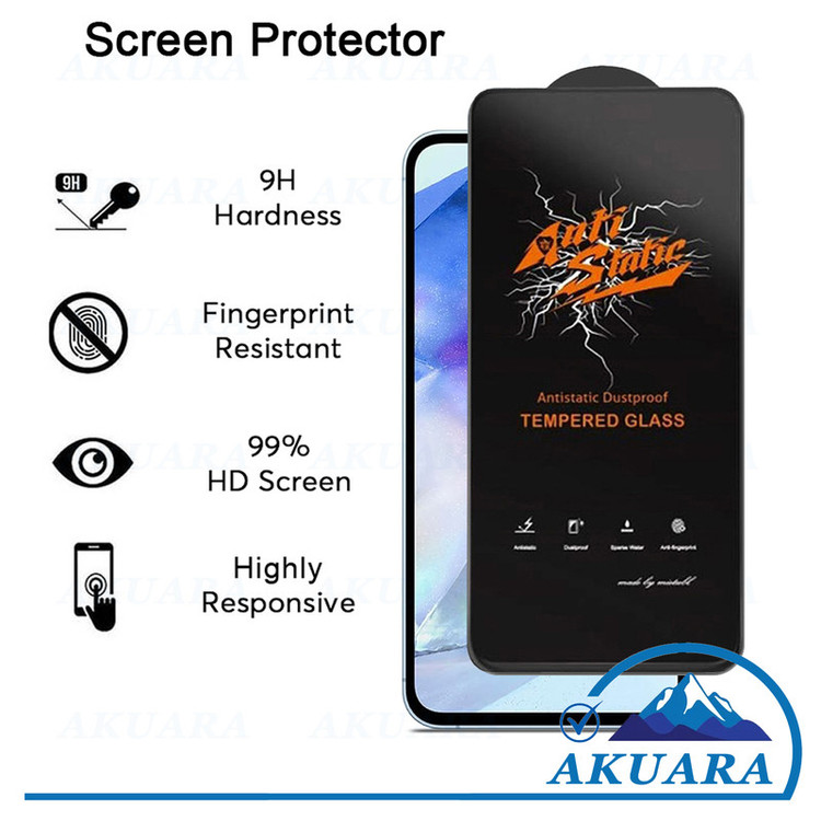 محافظ صفحه نمایش مدل Anti مناسب برای گوشی موبایل سامسونگ Galaxy A36 / A56 / S24Fe